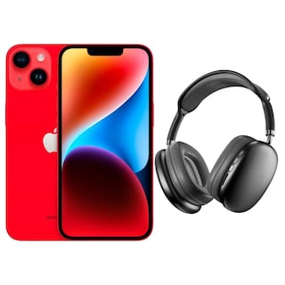 Foto 1 | Foto 1 | Iphone 14 Plus 128gb Rojo E-sim Reacondicionado + Diadema Genérica