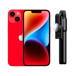 Foto 1 | Foto 1 | Iphone 14 Plus 128gb Rojo E-sim Reacondicionado + Baston Bluetooth