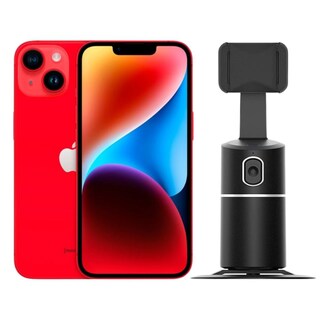 Foto 1 | Foto 1 | Iphone 14 Plus 128gb Rojo E-sim Reacondicionado + Estabilizador