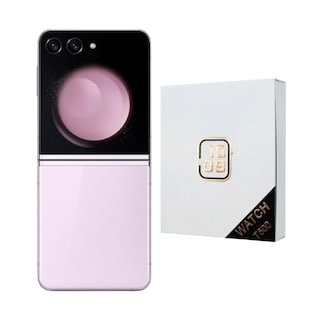 Foto 1 | Foto 1 | Galaxy Z Flip 5 256gb Lila Reacondicionado + Reloj Genérico