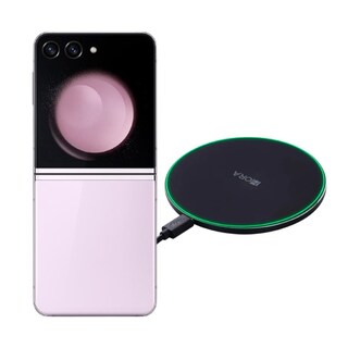 Foto 1 | Foto 1 | Galaxy Z Flip 5 256gb Lila Reacondicionado + Cargador Genérico