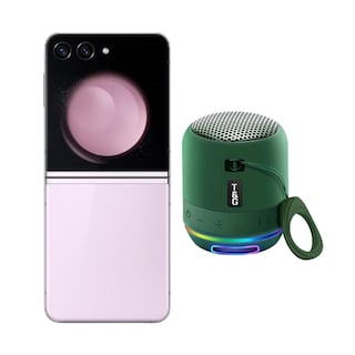 Foto 1 | Foto 1 | Galaxy Z Flip 5 256gb Lila Reacondicionado + Mini Bocina