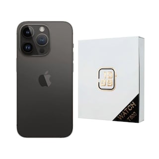 Foto 1 | Foto 1 | Iphone 14 Pro 128gb Negro Chip Reacondicionado Más Reloj Genérico