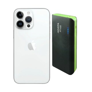 Foto 1 | Foto 1 | Iphone 14 Pro 128gb Plata Chip Reacondicionado Más Power Bank 10,000mah