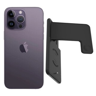Foto 1 | Foto 1 | Iphone 14 Pro 128gb Morado Chip Reacondicionado Más Soporte Cargador