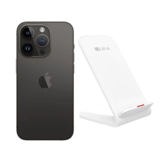 Foto 1 | Foto 1 | Iphone 14 Pro 128gb Negro Chip Reacondicionado Más Base Cargador