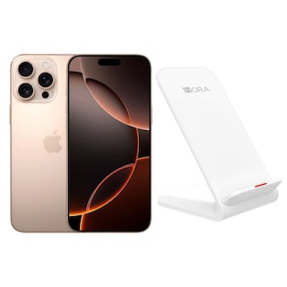 Foto 1 | Foto 1 | Iphone 16 Pro Max 256gb Desierto E-sim Reacondicionado Más Base Cargador