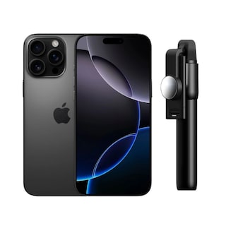 Foto 1 | Foto 1 | Iphone 16 Pro Max 256gb Negro E-sim Reacondicionado Más Baston Bluetooth