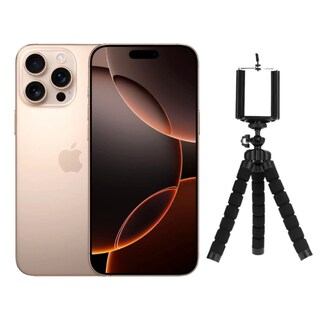Foto 1 | Foto 1 | Iphone 16 Pro Max 256gb Desierto E-sim Reacondicionado Más Tripode