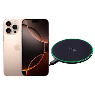 Foto 1 | Foto 1 | Iphone 16 Pro Max 256gb Desierto E-sim Reacondicionado Más Cargador Genérico