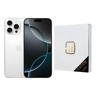 Foto 1 | Foto 1 | Iphone 16 Pro Max 256gb Blanco E-sim Reacondicionado Más Reloj Genérico