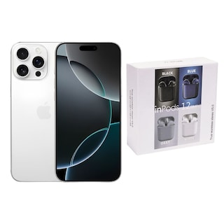 Foto 1 | Foto 1 | Iphone 16 Pro Max 256gb Blanco E-sim Reacondicionado Más Audífonos Genéricos