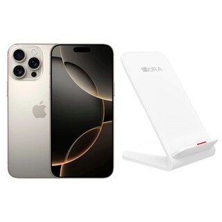 Foto 1 | Foto 1 | Iphone 16 Pro Max 256gb Natural E-sim Reacondicionado Más Base Cargador