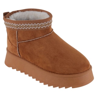 Foto 1 | Foto 1 | Botas Casuales Exterior Gamuza Color Café Para Mujer De Rbbasics