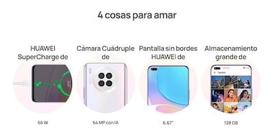 Foto 2 | Foto 2 | Celular Huawei Nova 8i Dual Sim 6gb Ram 128gb Rom color Plateado Reacondicionado