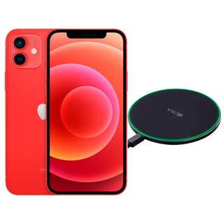 Foto 1 | Foto 1 | Celular iPhone 12 64gb Reacondicionado Rojo más Cargador Genérico