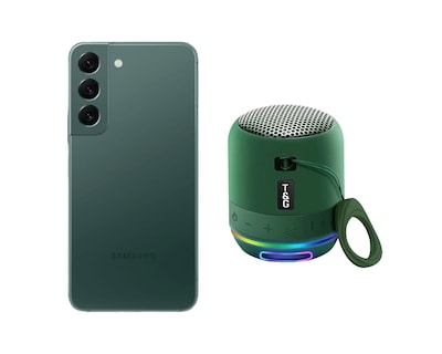 Foto 1 | Foto 1 | Celular Samsung S22 Plus 128 Gb color Verde Reacondicionado y Mini Bocina