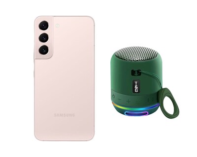 Foto 1 | Foto 1 | Celular Samsung S22 Plus 256gb Color Rosa Reacondicionado + Mini Bocina