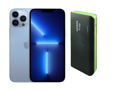 Foto 1 | Foto 1 | Celular Iphone 13 Pro 256gb Color Azul Reacondicionado + Power Bank 10,000mah