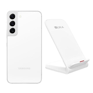 Foto 1 | Foto 1 | Celular Samsung S22 Plus 128gb Blanco Reacondicionado + Base Cargador