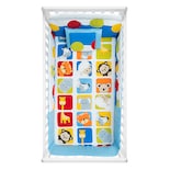 Edredón para Cuna Chiqui Mundo Baby Jungle color Azul 6 Piezas