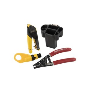 Foto 1 | Foto 1 | Kit de Instalación para Cable Coaxial Klein Tools con Portaherramientas