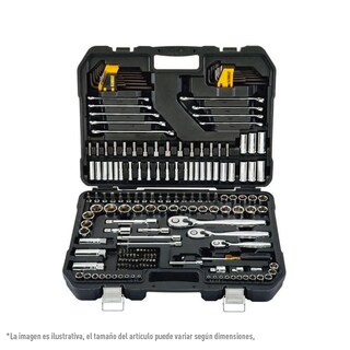 Foto 2 | Foto 2 | Set Mecanico 200 Pz Dewalt Dwmt45007 3/8 Y 1/2 Plg