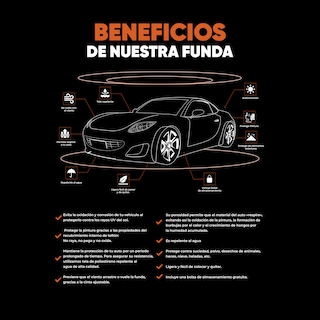 Foto 7 | Foto 7 | Funda Super Util color Negro para Pick Up Grande PG