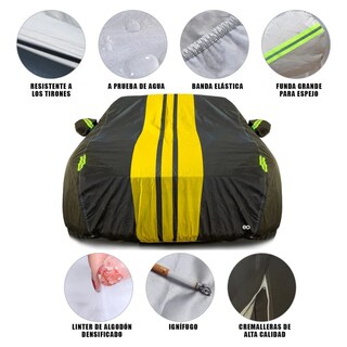 Foto 2 | Foto 2 | Funda Protectora Para Auto Eo Safe Imports Esi-18783 Negro