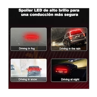 Foto 3 | Foto 3 | Alerón Cajuela Flexible Multifuncional Eo Safe Imports Esi-8525 color Negro
