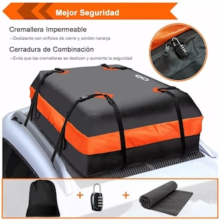 Foto 2 | Foto 2 | Bolsa De Portaequipaje Impermeable Eo Safe Imports Esi-9975-1 Multicolor