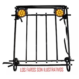 Foto 2 | Foto 2 | Canastilla Parrilla Portaequipaje Trineo Eo Safe Imports Esi-13479 Negro