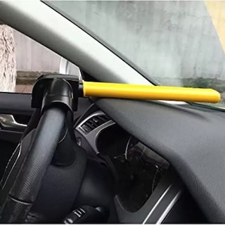Foto 2 | Foto 2 | Candado De Seguridad Bastón Universal Auto/camioneta Amarillo Negro