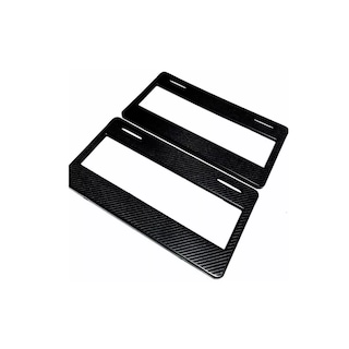 Foto 2 | Foto 2 | Porta Placas Fibra de Carbono Eo Safe Imports Esi-7491 color Negro