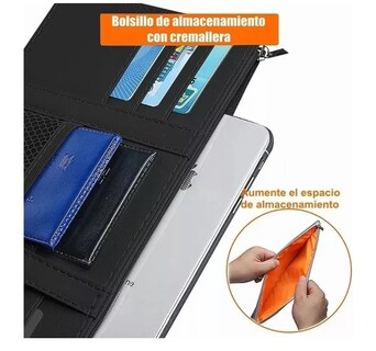 Foto 6 | Foto 6 | 2pz Organizador De Visera Coche Bolsa Cuero Multiuso Tarjeta