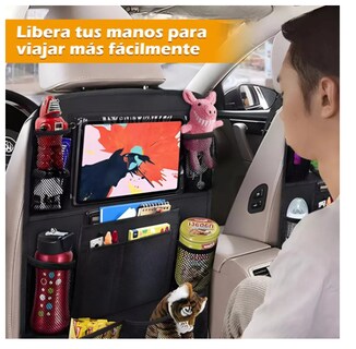 Foto 5 | Foto 5 | Bolsa De Almacenamiento De Asiento Para Auto Universal 2pcs