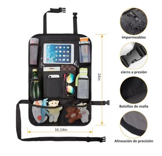 Foto 5 | Foto 5 | Bolsa De Almacenamiento De Asiento Para Auto Universal 2pcs