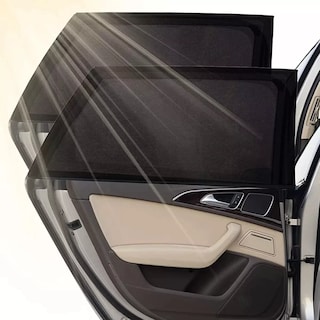 Foto 2 | Foto 2 | Parasol Auto Trasera Y Frontal Ventana Malla Mosquitera 4pcs Eo Safe Imports Esi-13831 Negro