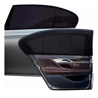 Foto 3 | Foto 3 | Parasol Auto Trasera Y Frontal Ventana Malla Mosquitera 4pcs Eo Safe Imports Esi-13831 Negro