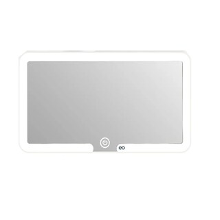 Foto 1 | Foto 1 | Espejo Maquillaje Visera Coche Led Recargable 3 Modos Eo Safe Imports Esi-19985 Blanco