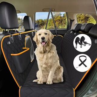 Foto 2 | Foto 2 | Cubre Asientos De Auto Para Perro/mascotas Impermeable Eo Safe Imports Esi-10290-1 Negro