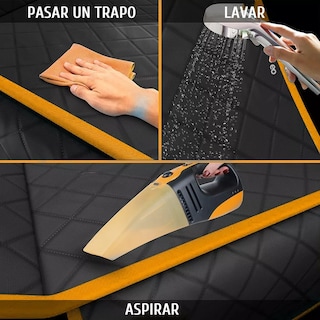 Foto 3 | Foto 3 | Cubre Asientos De Auto Para Perro/mascotas Impermeable Eo Safe Imports Esi-10290-1 Negro
