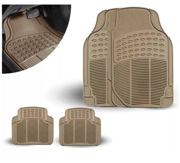 Foto 1 | Foto 1 | Tapete Xtellar Para Auto Universal Uso Rudo Juego De 4 Piezas Modelo Beige