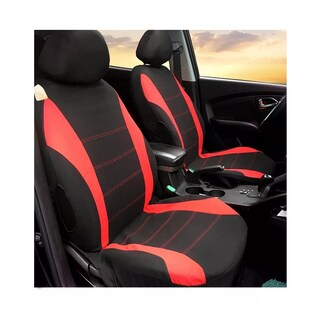 Foto 3 | Foto 3 | Juego De Fundas Para 5 Asientos De Automóvil, 9 Piezas Esi-6050-1 Rojo