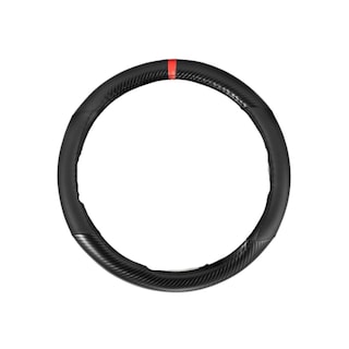 Foto 1 | Foto 1 | Cubierta del Volante Redonda Antideslizante Fibra de Carbono Malubero color Negro