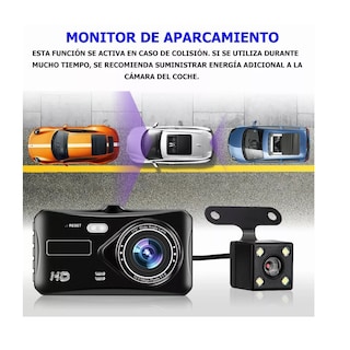 Foto 3 | Foto 3 | Grabadora de Conducción Eo Safe Imports ESI-12309 Negra 2 Cámaras y Pantalla Táctil 1080p HD