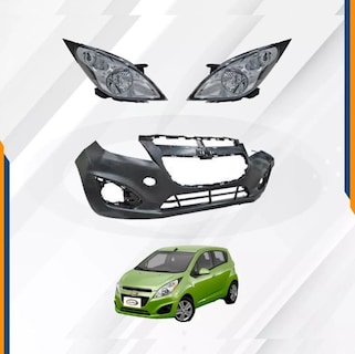 Foto 2 | Foto 2 | Fascia Delantera Spark Con Faros Principales 13 14 15 16 17