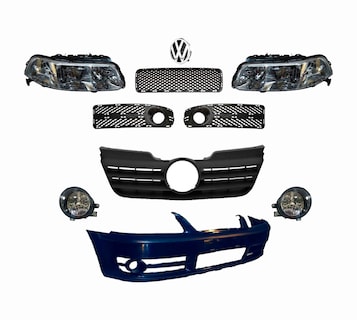 Foto 1 | Foto 1 | Fascia Pointer Gti 03 04 05 Con Faros Y Neblineros