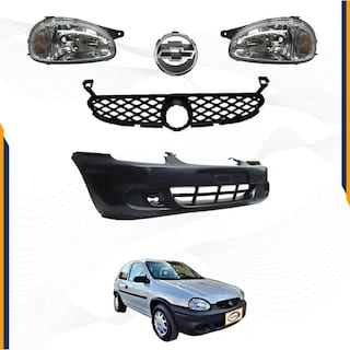 Foto 2 | Foto 2 | Kit Chevy 01 - 03 Fascia Delantera Faros Parrilla Y Emblema