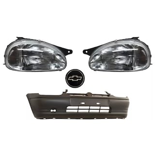 Foto 1 | Foto 1 | Fascia Del Chevy 95 96 97 98 99 00 Con Faros Rayados Y Logo